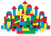 100 stuks houten bouwblokken - Speelgoed voor kinderen