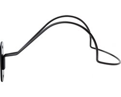 Horka Helmhouder Classic Metaal 58 Cm Zwart