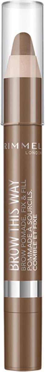 Rimmel Brow Pomade Wenkbrauwpotlood - Dark Brown