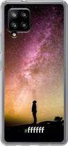 6F hoesje - geschikt voor Samsung Galaxy A42 -  Transparant TPU Case - Watching the Stars #ffffff