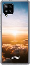 6F hoesje - geschikt voor Samsung Galaxy A42 -  Transparant TPU Case - Cloud Sunset #ffffff