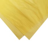 Zijdevloeipapier, inpakvellen, zijde papier, vloei papier 50x70cm kleur geel (480 vellen)