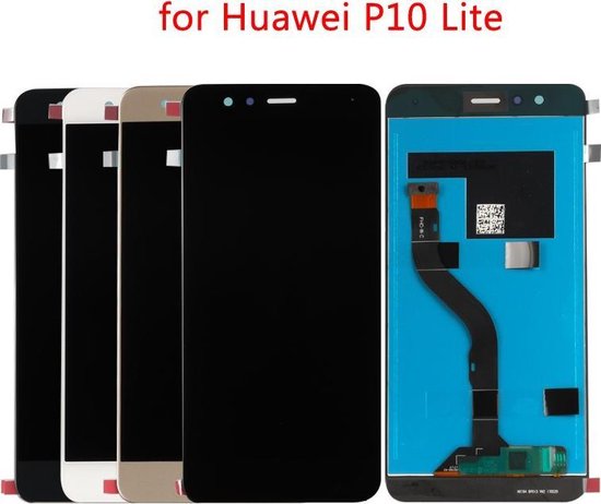 Écran LCD avec numériseur tactile pour Huawei P10 lite Noir chez Kiyanos |  bol.com