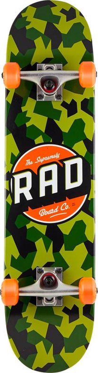 RAD - Dude Crew Classic Camo Compleet Skateboard 7.75