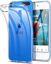 Apple iPod Touch 6 S Line Gel Silicone Case Hoesje Transparant Blauw Blue