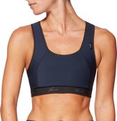 CW-X XTRA Support sportbeha donker blauw voor hardlopen en fitness maat 85B/C