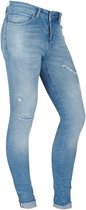 Cars Jeans - Heren Jeans - Super Skinny - Damaged Look - Stretch - Lengte 36 - Aron - Manhattan Wash