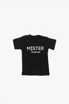 Mister Handsome T-shirt Black – maat 86
