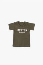 Mister Handsome T-shirt Army – maat 56