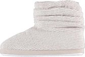 Apollo Sloffen Effen Dames Elastomeer/textiel Beige Maat 37-38