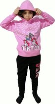 TikTok unicorn-Kledingset-roze-maat-6 JAAR