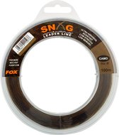 Fox Snag Leader - Camouflage - 50lb - 0.66mm - 80m - Camouflage