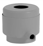 Remplisseuse Eco pour tuyaux de descente ronds avec diam. 7 à 10 cm et surface de toit. De max 50m² - gris