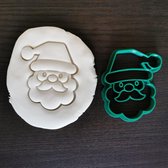 Kerstman koekvorm - kerst koekvorm - uitstekers - marsepein - koekjes - fondant