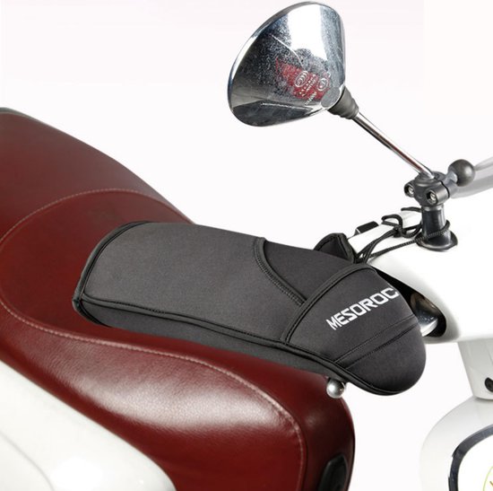 Scooter Handmoffen - Zwart - Handmoffen - Scooter Accesoires - Brommer Handschoenen - Winddicht - Waterdicht - Handmof