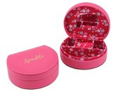 CGB Willow And Rose AW Fuschia Sparkle Jewellery Box