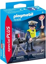 PLAYMOBIL Special Plus Politieman met flitscontrole - 70305