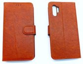 ZKl Telecom Telefoonhoesje - Book Case - Geschikt Voor Samsung Galaxy Note 10 Plus - Bruin