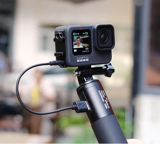 Ulanzi G9-5 Vlog Cage Videokäfig für GoPro Hero 9 Schwarz Ulanzi G9-5 Vlog Cage Videokäfig für GoPro Hero 9 Schwarz