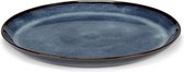 Assiette plate bleu foncé - Pascale Naessens