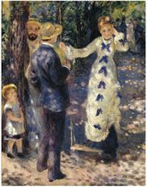 Renoir - Op de schommel (1000 stukjes, kunst puzzel)