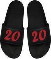 Cadeau Sint - Cadeau Kerst - Cadeau 20 jaar - Cadeau Badslippers - rood 41