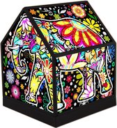 3D Puzzle - House Lantern - Cheerful Elephants  -  208 pieces