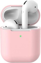 Siliconen bescherm hoesje voor Apple Earpods - Bescherming cover case voor Earpods - Roze