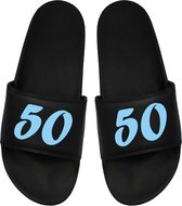 Cadeau Kerstmis - Cadeau Kerst - Cadeau 50 jaar - Cadeau Badslipper- Kado 50 44