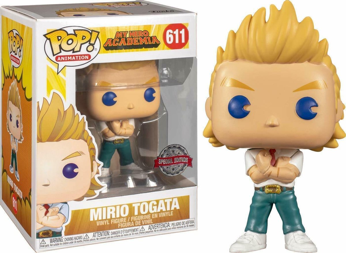 Funko Pop! Animation: My Hero Academia Mirio #611 chalice collectibles exclusive