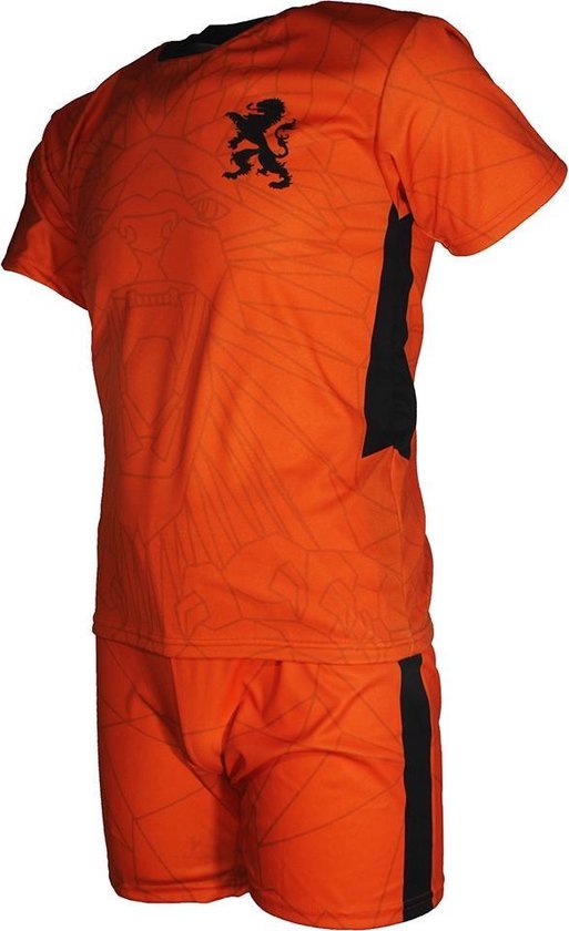 Nederlands Elftal EK 21/22 Replica Voetbal Tenue T-Shirt + Broek Set Oranje  | bol.com