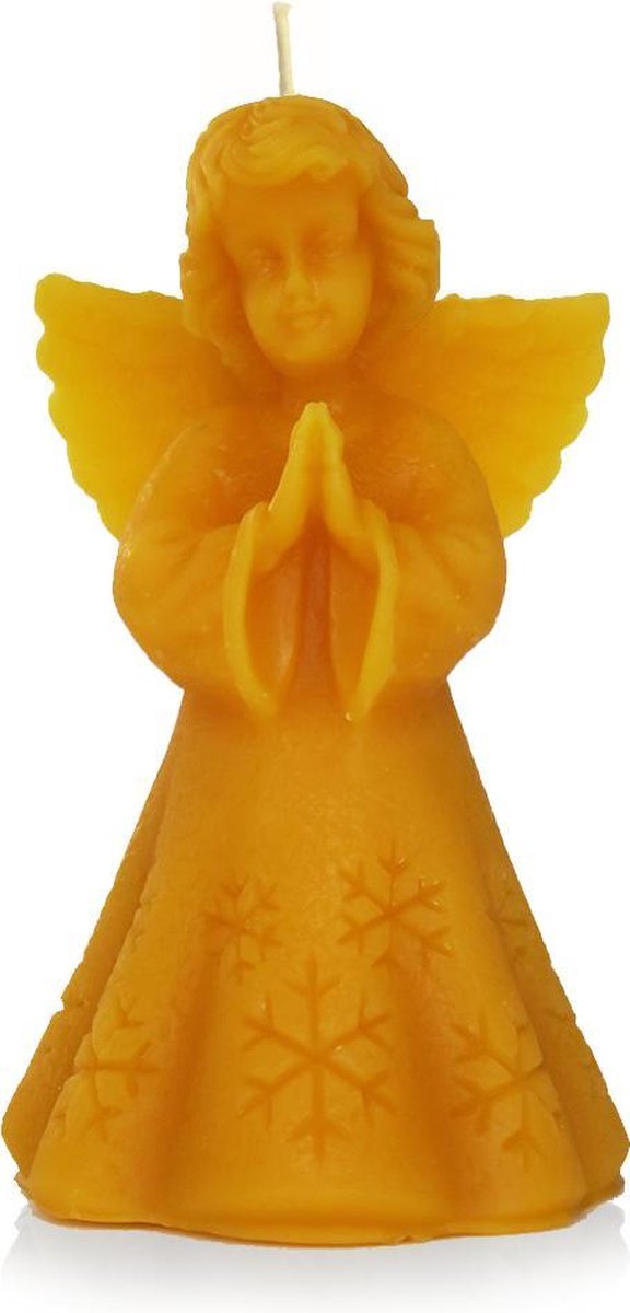 Bijenwaskaars Engel | 100% Zuivere Bijenwas kaars | Handgemaakt