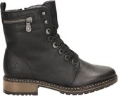 Rieker dames veterboot - Zwart - Maat 38