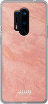 OnePlus 8 Pro Hoesje Transparant TPU Case - Sandy Pink #ffffff