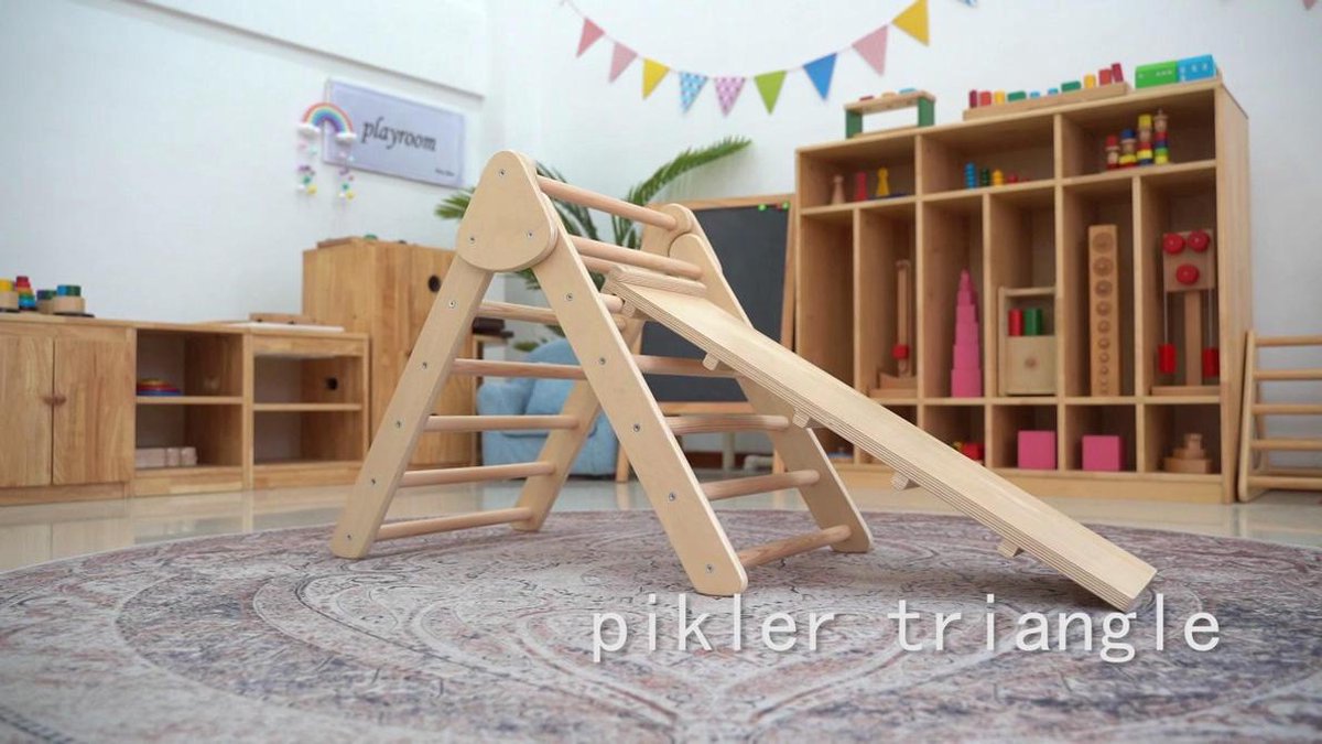Pikler driehoek - pedagogische klimdriehoek - Pikler Driehoek