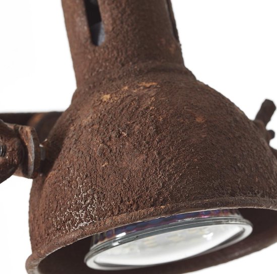 BRILLIANT lamp Jesper vloerlamp 1 licht roestkleurig | 1x PAR51, GU10, 20W,  geschikt... | bol.com