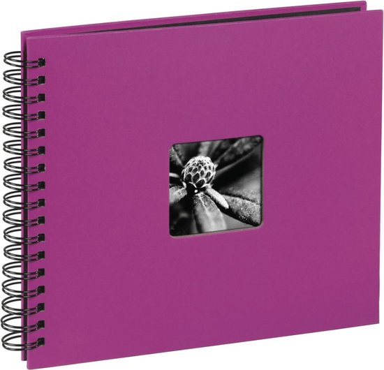 Hama Fine Art spiraal pink 36x32 50 zwarte Pagina's 10608