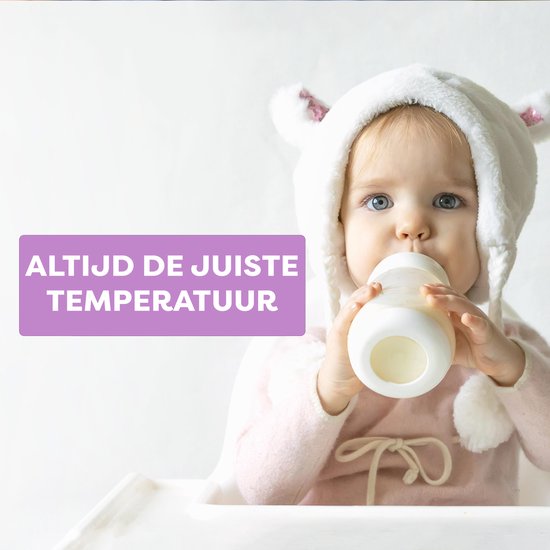 Easybaby Milk Maker - Flesvoeding Apparaat / Baby Melk Machine - Automatische Baby Fles Maker - Baby Senseo - Flessenwarmer - Flesverwarmer van Merkloos — afbeelding 5