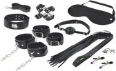 Seks handboeien - Erotische accessoires - Sexgadgets - BDSM-apparatuur - BDSM-set - 13 delige set - Hoge kwaliteit