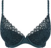 BH Wacoal WE148003 Plunge Push up bra Raffiné kleur Emerald maat 85B.