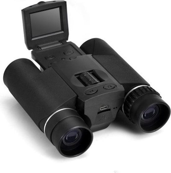 suspensie Christchurch Belachelijk Professionele verrekijker - binoculars 10 x 25 - opnamefunctie en LCD  display - zoom... | bol.com