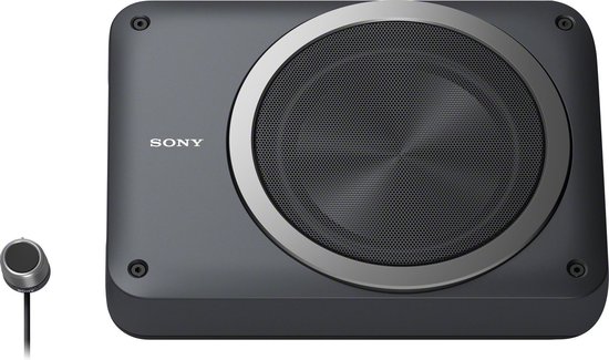 Sony xs-aw8 - actieve underseat subwoofer - 160w - inclusief remote