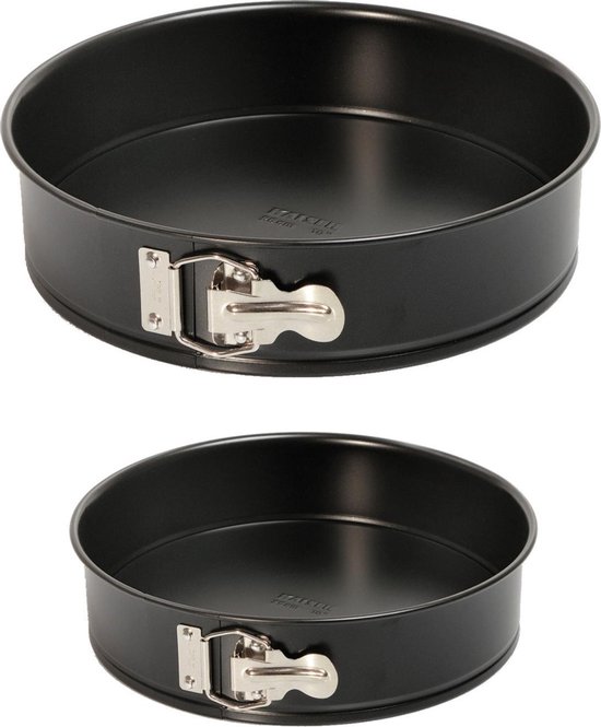 Set van 2 Zenker chocolade donut frituurtangetjes, 28,5 cm
