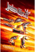 Judas Priest Textiel Poster Flag Firepower Multicolours