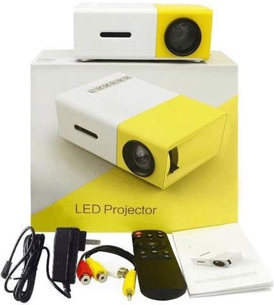 Ecran de projection GENERIQUE Mini projecteur led de poche hd