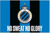 Vlag Club Brugge - No sweat / No Glory