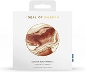 iDeal of Sweden Qi Charger voor Universal Golden Rusty Marble