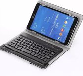 Lipa Bluetooth toetsenbord 10 inch met hoes voor tablets - Universeel - Voor alle tablets - 10 tot 11 inch - Toetsenbord los te koppelen - 40 uur werking zonder opladen