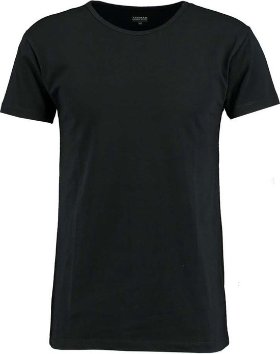 Zeeman heren T-shirt korte mouw ronde hals - zwart - maat XL - 3 stuks |  bol.com