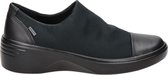 ECCO Soft 7 Wedge Dames Instappers - Zwart - Maat 41